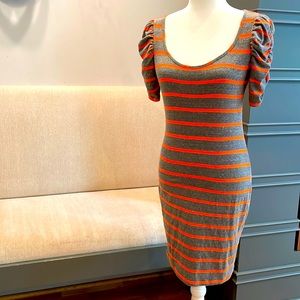 Striped minidress